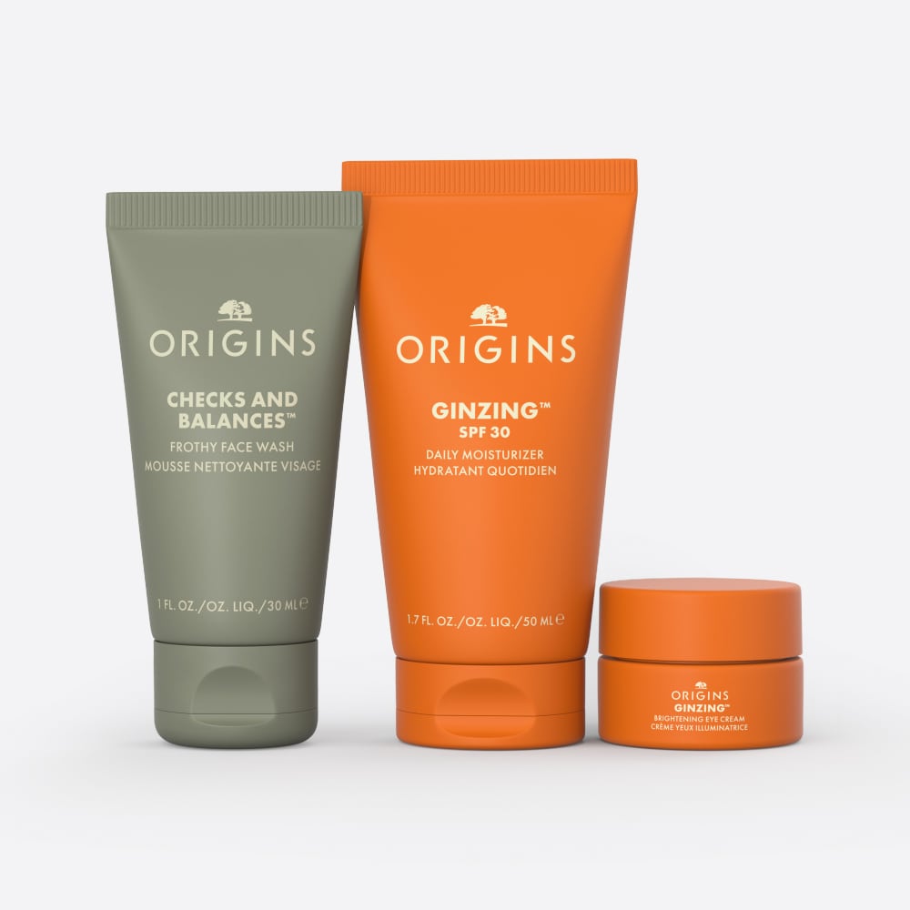 GLOWING ESSENTIALS Our Favorite Gift Set to Cleanse, Hydrate & Brighten ($57 Value)