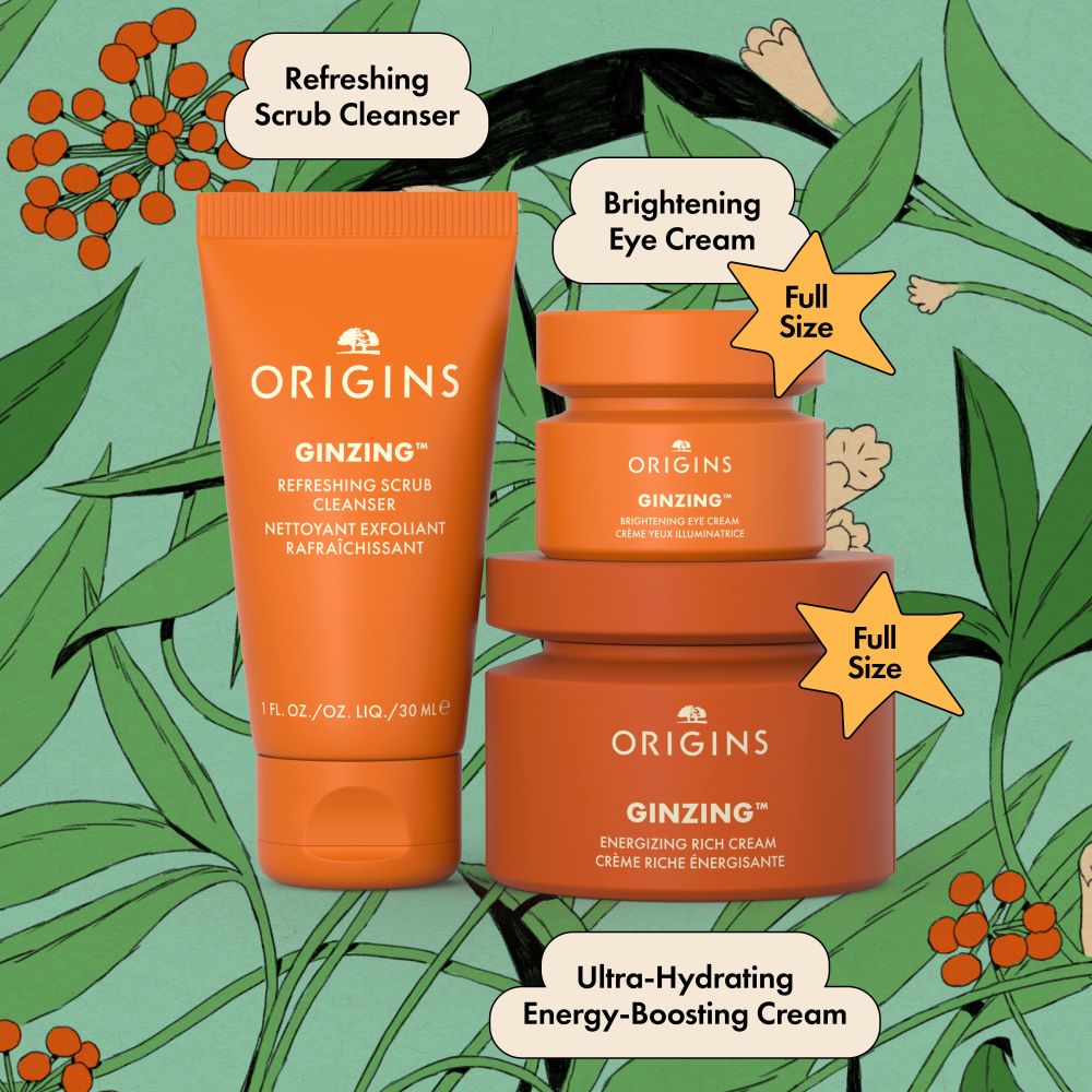 Ginzing™ Glowing Essentials Gift Set ($83 Value)