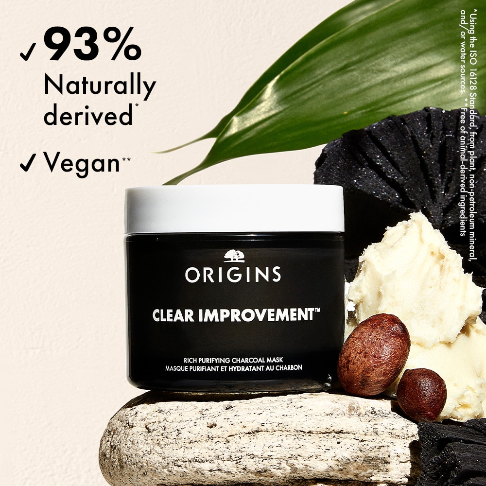 Clear Improvement™ Rich Purifying Charcoal Mask with Clay, 1 fl. oz.